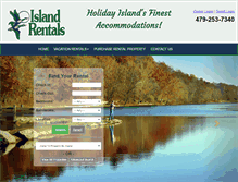 Tablet Screenshot of 123islandrentals.com